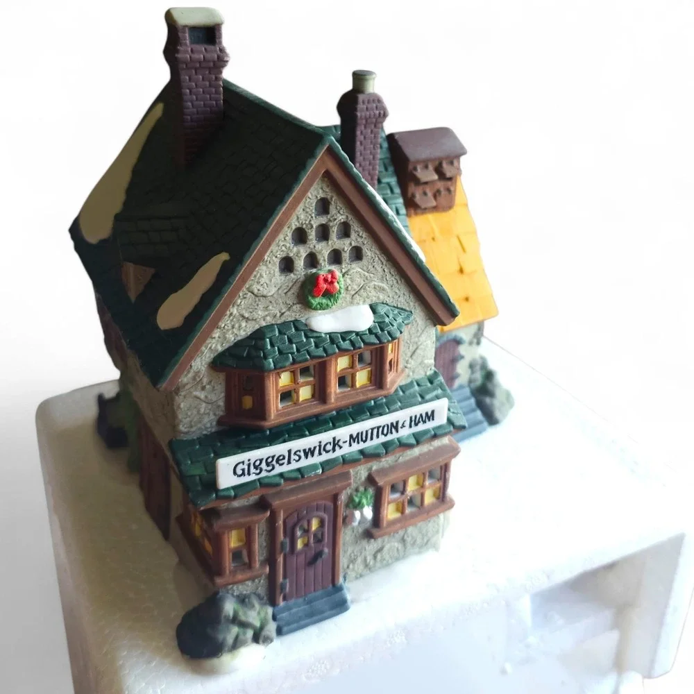 Dept 56 Dickens Village Giggelswick Mutton & Ham #58220 Lighted House